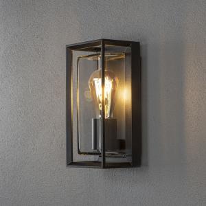Brindisi Wall Lamp E27 Black, Konstsmide