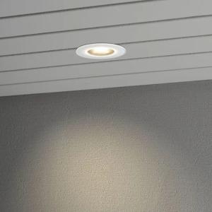 Indbygget Loftsspot LED 6W 230-240V IP44 Hvid Konstsmide