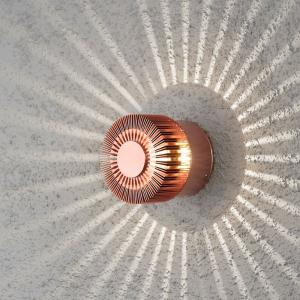 Monza Væglampe, 3W LED, Kobber, IP54, Konstsmide