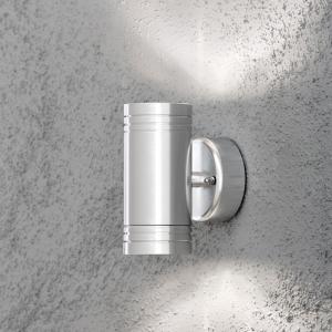 Monza Wall Light, Down/Up LED, Anodized, IP54, Konstsmide