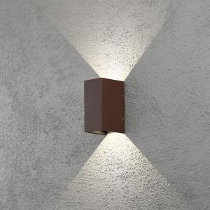 Cremona Wall Light 2x3W, LED, Rust, IP54, Konstsmide