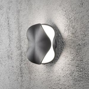 Matera Wall Light, 4W LED, Dark Grey, IP54, Konstsmide