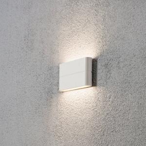 Chieri Wall Light 2x6W LED, White, IP54, Konstsmide