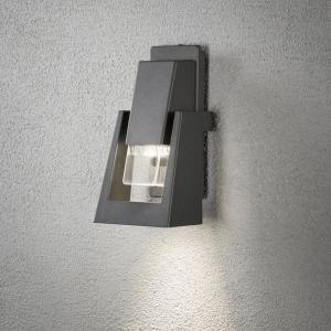 Potenza Wall Light GU10 6W Dark Grey, Konstsmide