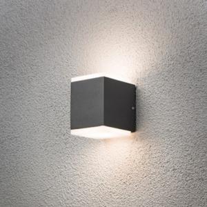 Monza Wall Light, 2x6W LED, Konstsmide