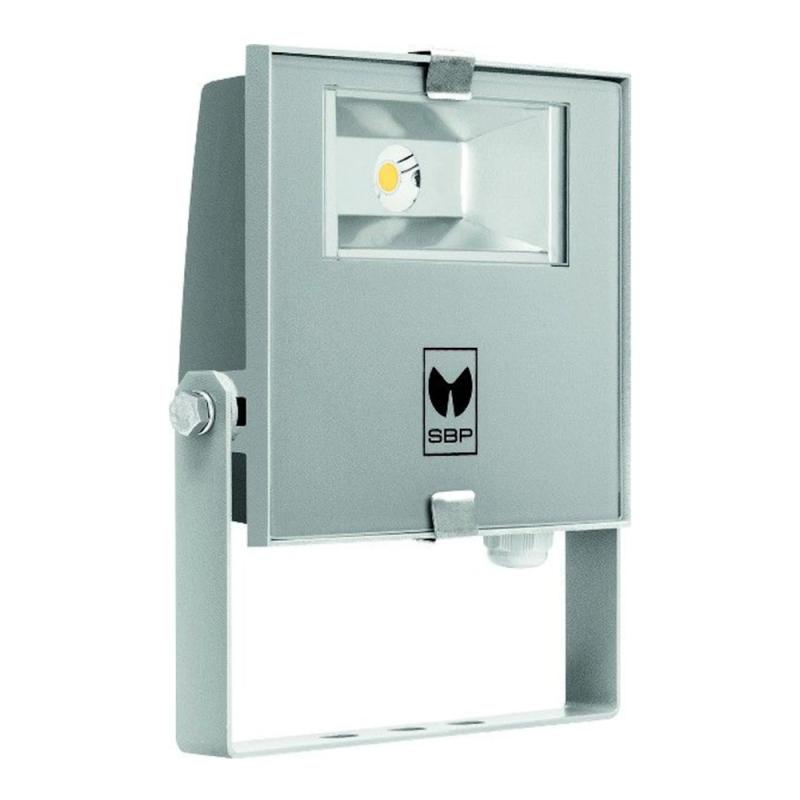 Strålkastare Guell 1 Symmetrisk 60W 220-240V 4795lm 4000K IP66 Grå Scan Interlight