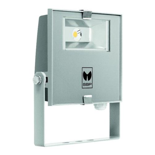 Floodlight Guell 1 Symmetrical 60W 220-240V 4795lm 4000K IP66 Grey Scan Interlight