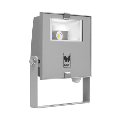Floodlight Guell 0 Asymmetric 15W 220-240V 855lm 4000K IP66 White Scan Interlight