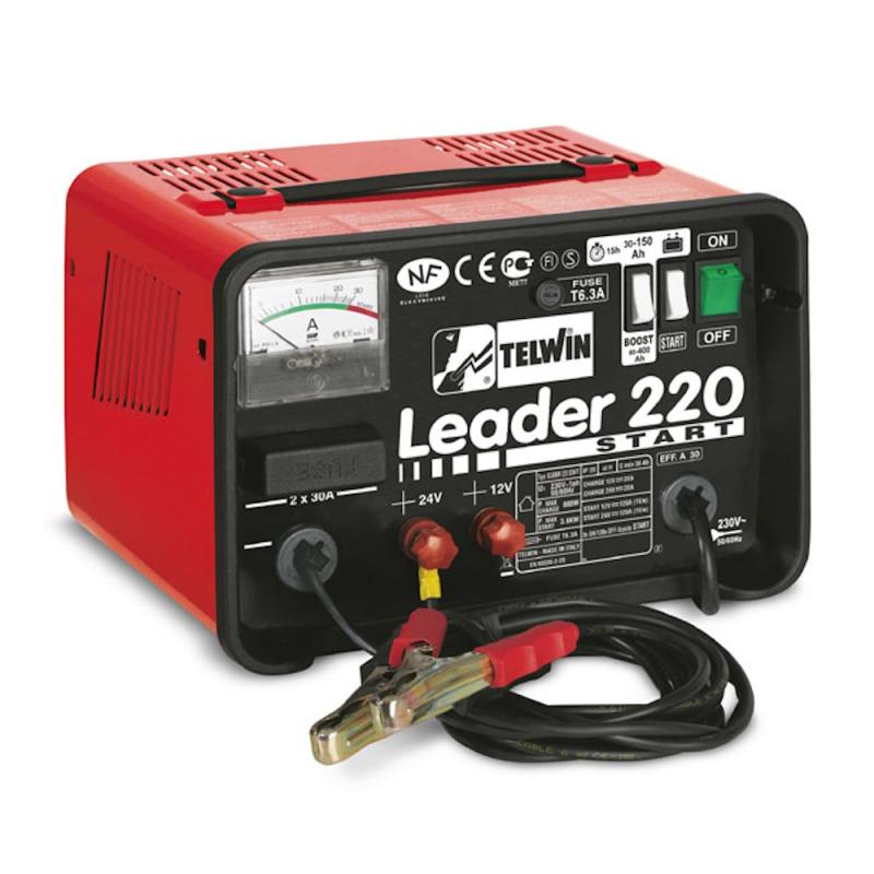 Batterilader Leader 220 Start 12/24V Telwin