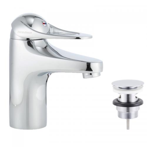 Tvättställsblandare 9000E II m Push-Down-Ventil 80635000