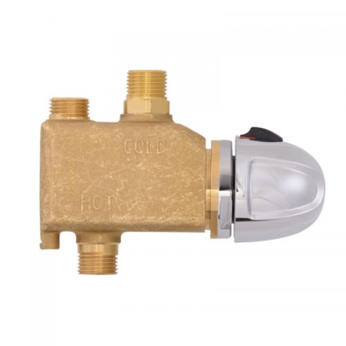 Säkerhetsblandare För Inbyggnad, Kromad ratt 92300000