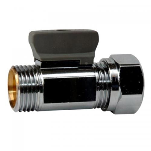 Kulventil Vatette Rak Med Vred Utvändig 15XG15 Plan