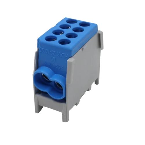 Klemrække 1-Polet Nul IP20 Blå Eldon Installation