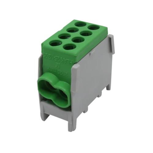 Klemrække 1-Polet Jord IP20 Grøn Eldon Installation