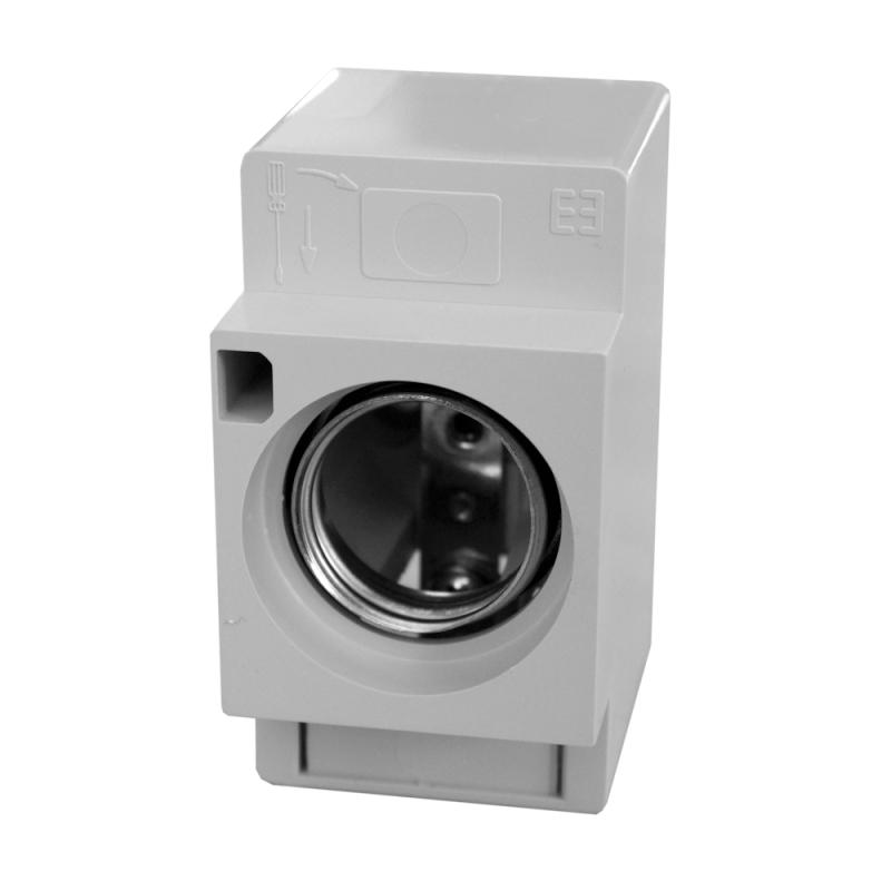 Sikringsstik Komplet 1-Polet Porcelæn 25A 500V Eldon Installation
