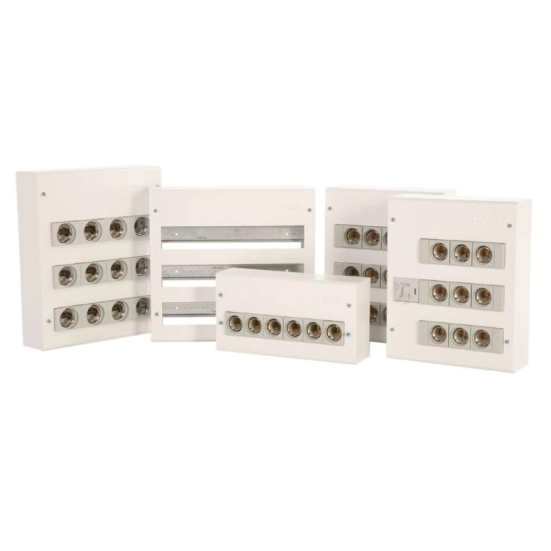 Gruppecentral 3x6 GII 25A IP20 Eldon Installation