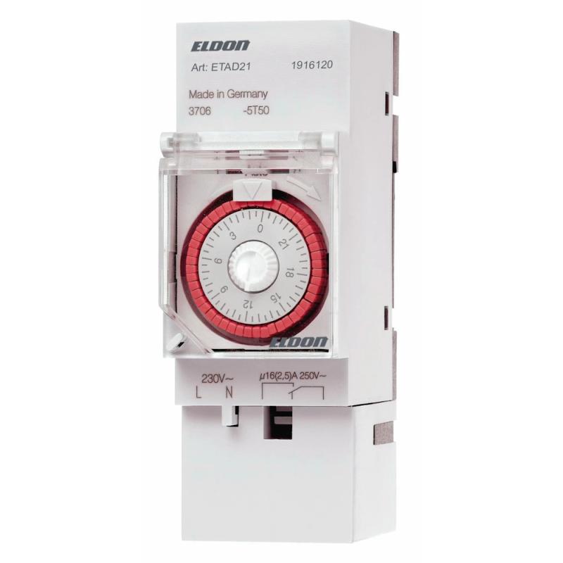Switch Ur Analog 4 Kanaler 2 Moduler 230VAC Eldon Installation