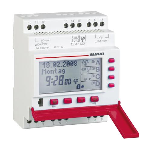 Digitalt Årstal Ur Progkey 4 Kanaler Eldon Installation