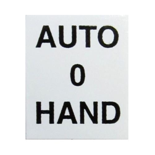 Etiket H-0-A Switch 10stk Eldon Installation