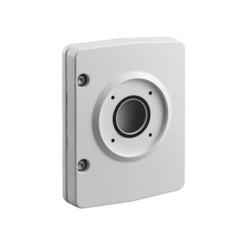 Vægmonteringsplade Hvid Aluminium