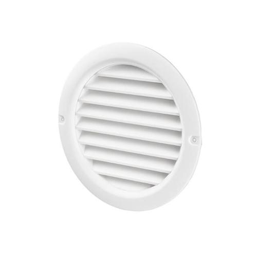 Indervægsgitter Plast 100mm Klimatfabriken