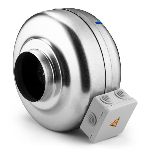 Kanalventilator DF, 63W, 100mm, Sølv, Fresh 433000