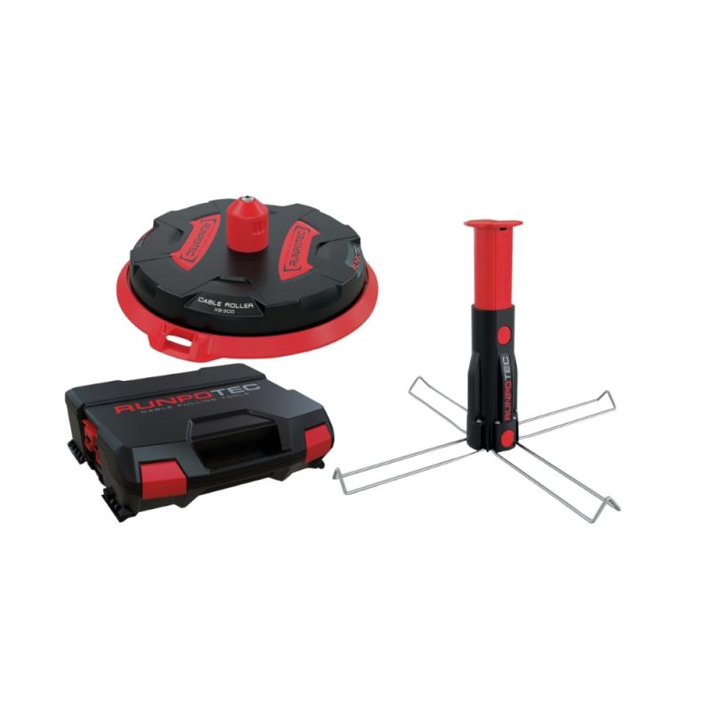 Kabelrullare Set XB300 300kg Runpotec