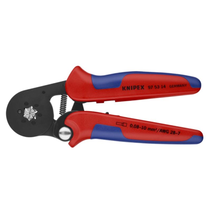 Selvjusterende Crimpeværktøj Til Endehylstre Med Sekskant Crimp 0,08-10mm² Knipex