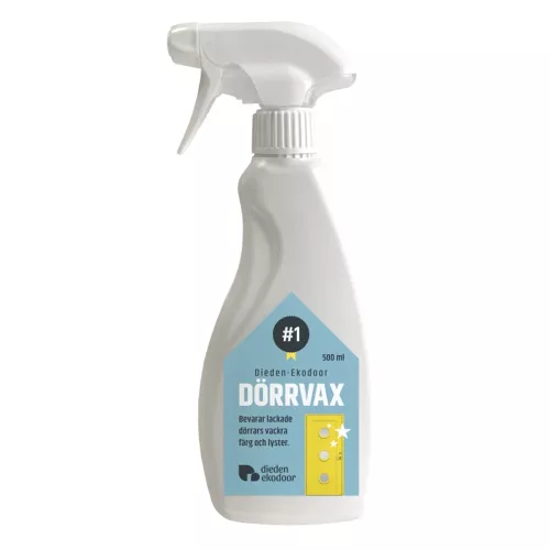 Dörrvax i sprayflaska från Ekodoor 500 ml 0,5 liter 5 dl Ger hög glans och god hållbarhet