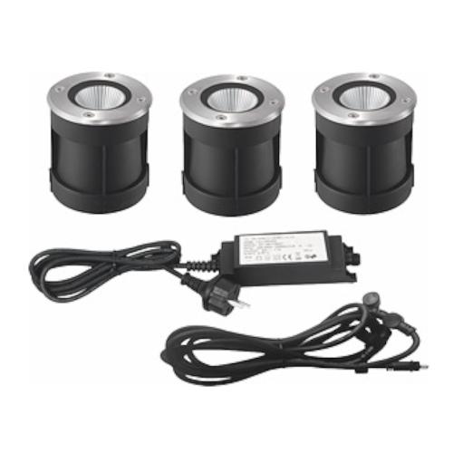 LED Kit Grebbestad IP67, Rustfrit Stål, Malmbergs 9977154