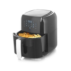 Digital Varmluftsfritös XXL 1400W 5,5L Svart Emerio