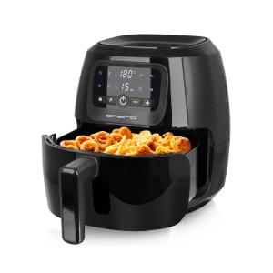 Digital Hot Air Fryer XL 1500W 4.2L Black Emerio