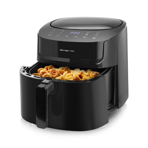 Digital Varmluftfrituregryde 1800W 7,2L Sort Emerio