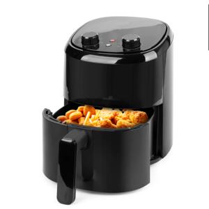 Hot Air Fryer Including Sound Signal 1000W 2.2L Black Emerio