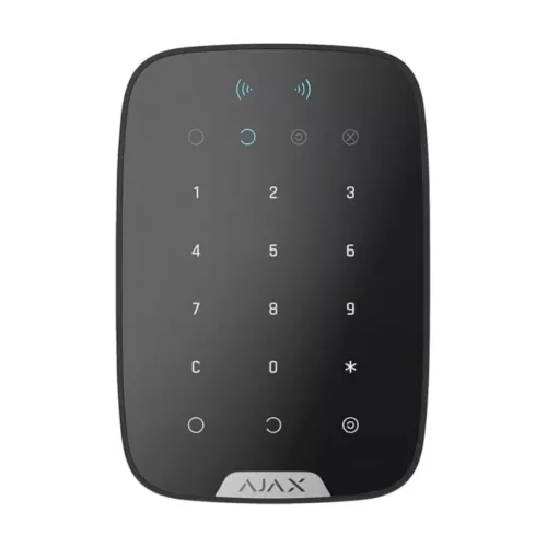 Ajax KeyPad Plus Trådlös Manöverpanel med RFID – Svart