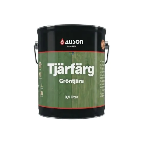 Auson Tjärfärg Gröntjära 0,9 Liter