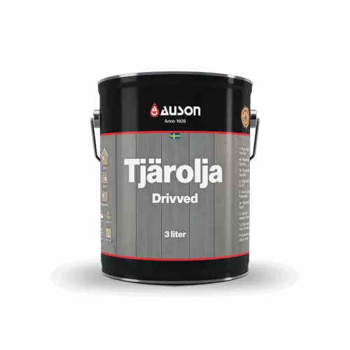 Auson Tjärolja Pigmenterad Drivved Matt 3 Liter