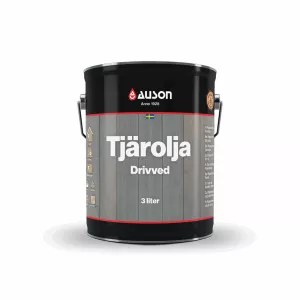 Auson Tjärolja Pigmenterad Drivved Matt 3 Liter