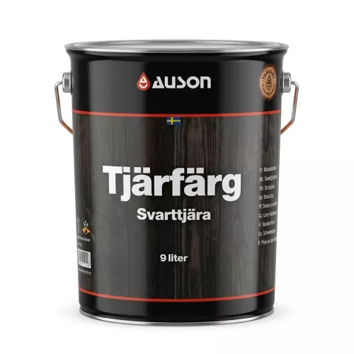 Trätjära Pigment 9 Liter Svart Auson