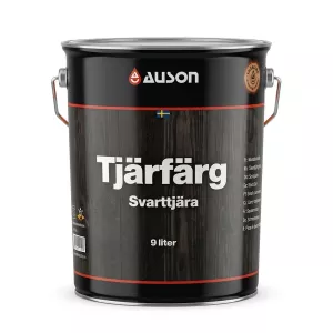 Trätjära Pigment 9 Liter Svart Auson