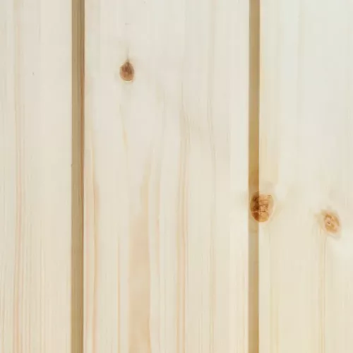 Innerpanel Spårfas 15x120mm Obehandlad Furu A Baseco