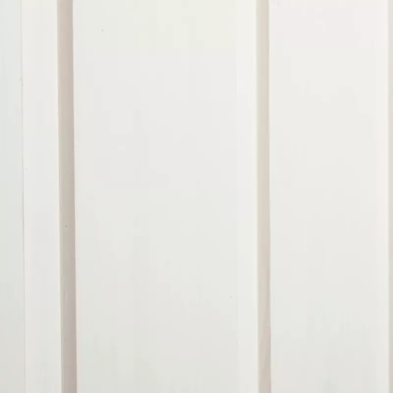 Innerpanel Spårfas Laserad 15x120mm Vit Furu A Baseco