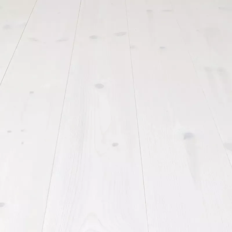 Trägolv Massiv Furu Modern Extra Vit Ekonomi, Baseco (14x113mm)