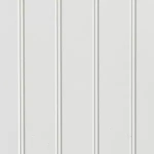 Indvendigt Panel Perle Ponton 15x95mm Varm Hvid Fyrretræ A, Baseco