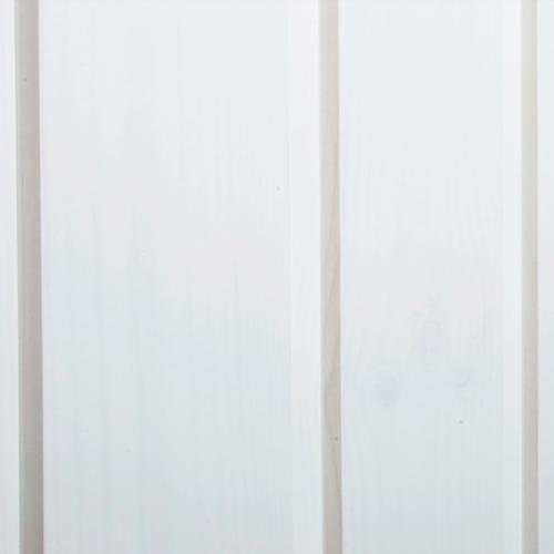 Innerpanel Spårfas Furu A Prima Vit 15x120mm, Baseco