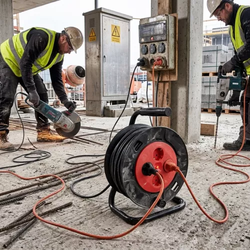 Kabeltromle 25m H05VV-F 2stk Bårebo 961636