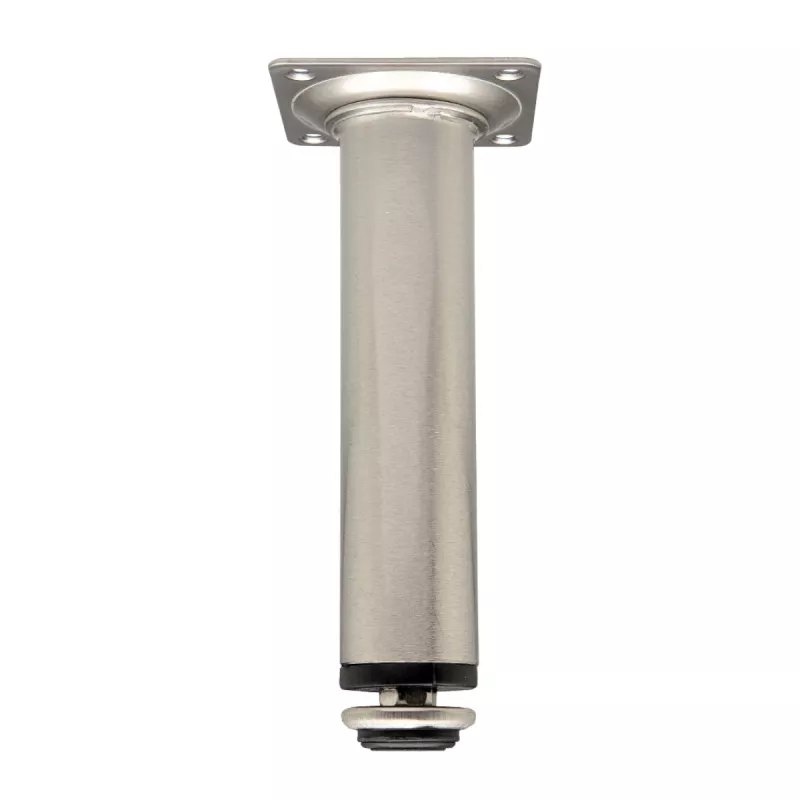 Møbelben Runde Diameter 30mm 150mm Mat Nikkel Bårebo 803403