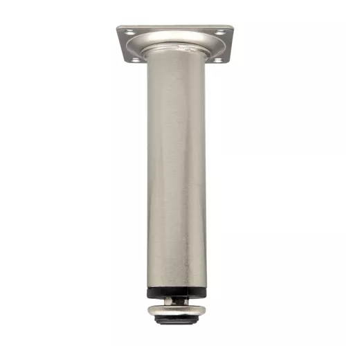 Møbelben Runde Diameter 30mm 150mm Mat Nikkel Bårebo 803403