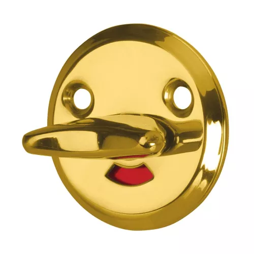 Toilet Sign 1682 Polished Brass Bårebo 745695