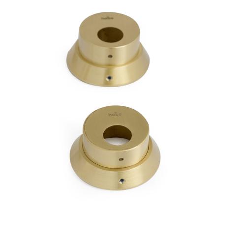 Behör Till Rund Cylinder Matt Mässing 2st, Habo 17283